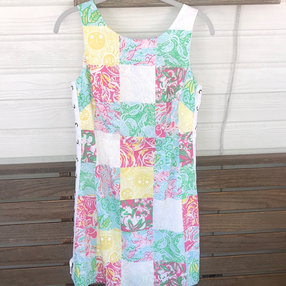 Lilly Pulitzer Multi State Patch Delia Shift 2 - image 3